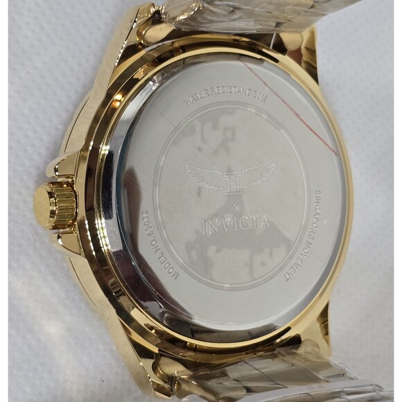 Invicta Specialty I by Invicta Men\'s Watch 42mm 69032 Gold Black Dial New In B main image 5